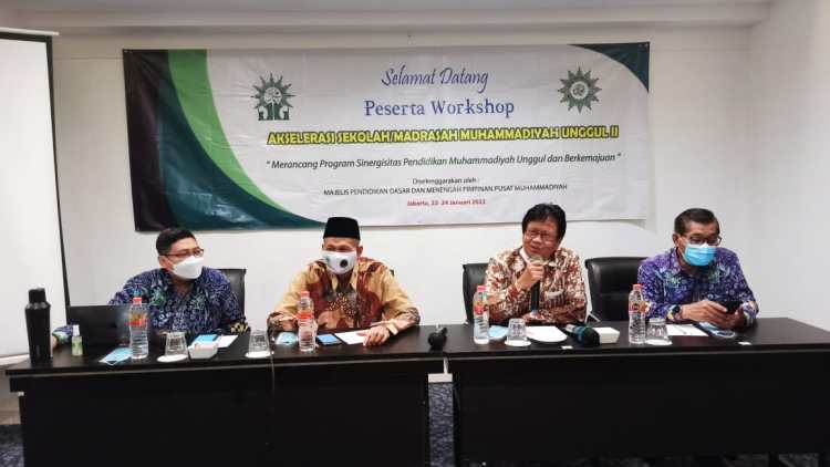 Majelis Dikdasmen PP Muhammadiyah Gelar Workshop Akselerasi Mutu Sekolah